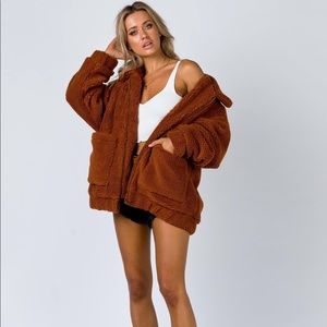 Princess polly furry coat